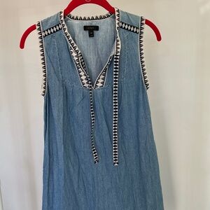 Vintage J. Crew Denim Sheath dress